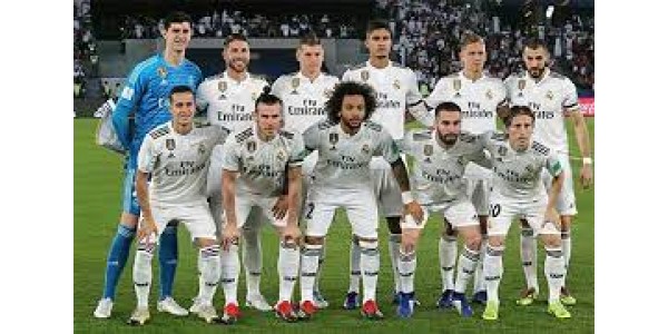 Widoczna zwycięska seria 4 meczów Realu Madryt